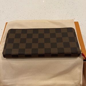 Louis Vuitton Clemence Wallet Damier Ebene - gorgeous condition